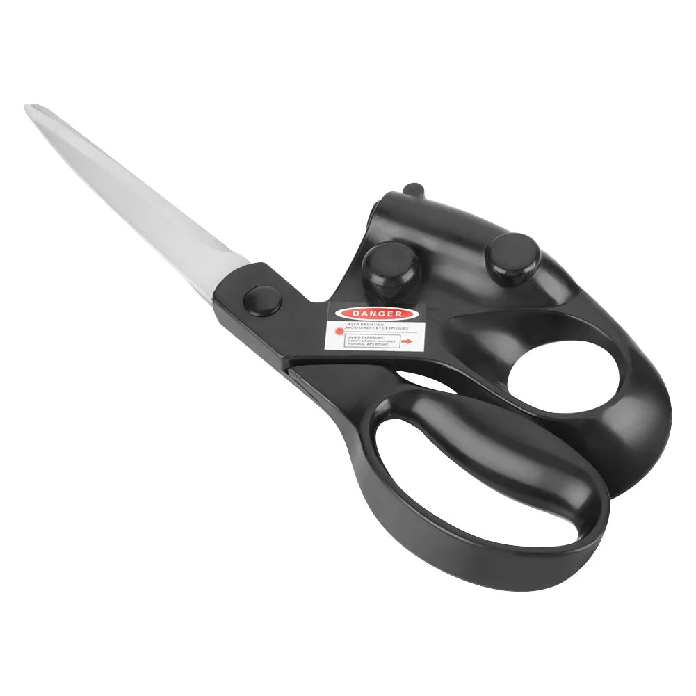 【New】Laser Guided Sewing Cut Professional Laser Guided Sewing Cut Straight Fast Fabric Paper Crafts Scissor