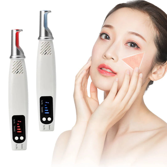 Tattoo Scar Freckle Removal Machine Adjustable Frequency Dark Spot Remover Machine Digital Display for Wart Spot Small Tattoo