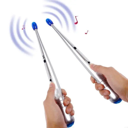 Intelligent Light up Air Drum Sticks with Adjustable Sensitivity for Children