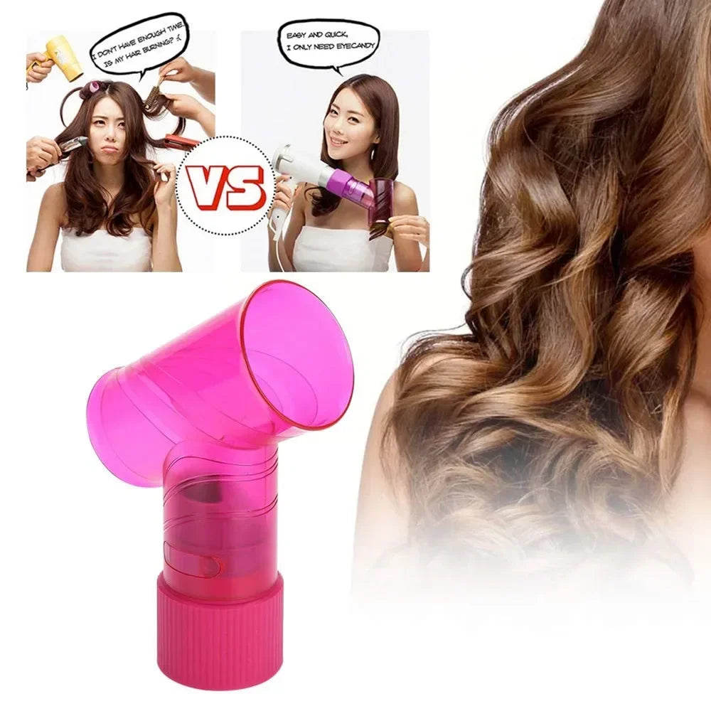 DIY Hair Diffuser Salon Magic Hair Roller Drying Cap Blow Dryer Wind Curl Hair Dryer Cover Hair Care Styling Tools Accessory