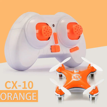 CX-10 Mini  Rc Drone 2.4g 4CH RC Remote Control Quadcopter Helicopter Drone CX 10 LED Toys Gift For Children Toys Christmas Gift