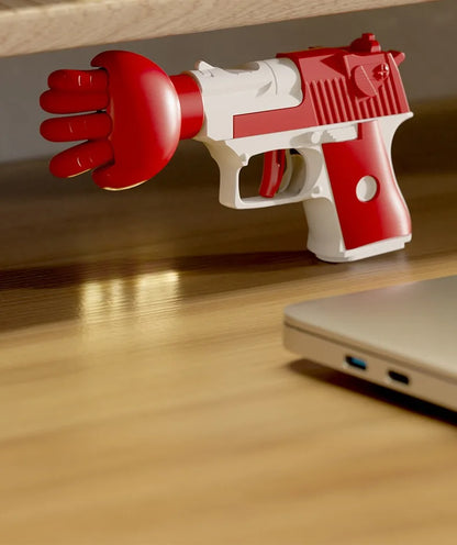 Rock Paper Scissors Gun  Decompression Party Social Toy Stress Relief Prop Tiny Interactive Funny Toy Gun Birthday Gifts