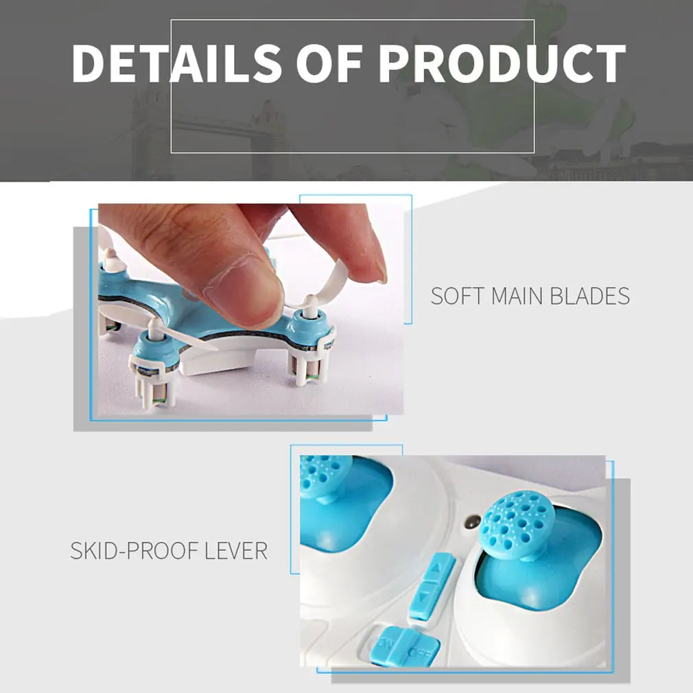 CX-10 Mini  Rc Drone 2.4g 4CH RC Remote Control Quadcopter Helicopter Drone CX 10 LED Toys Gift For Children Toys Christmas Gift