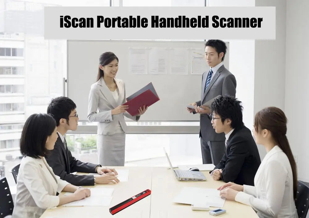 iScan Mini Portable Scanner 900DPI LCD Display JPG/PDF Format Document Image Iscan Handheld Scanner A4 Book Scanner