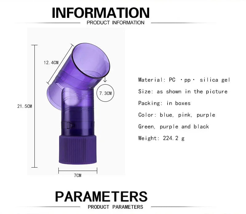 DIY Hair Diffuser Salon Magic Hair Roller Drying Cap Blow Dryer Wind Curl Hair Dryer Cover Hair Care Styling Tools Accessory