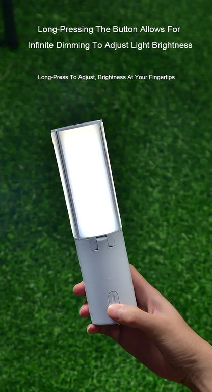 Folding Outdoor Camping Lamp Rechargeable Emergency Lamp High Capacity Lighting Torch Portable Tent Hanging Light Lantern