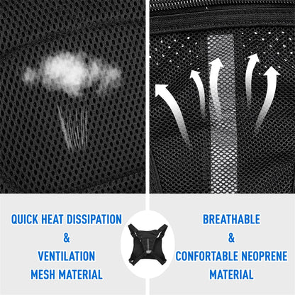 Outdoor Tactical Chest Bag Men's Vest EDC Waterproof Anti-Theft Chest Pack for Cycling Bags Running Front Chest Bag Handbag