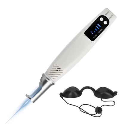 Tattoo Scar Freckle Removal Machine Adjustable Frequency Dark Spot Remover Machine Digital Display for Wart Spot Small Tattoo