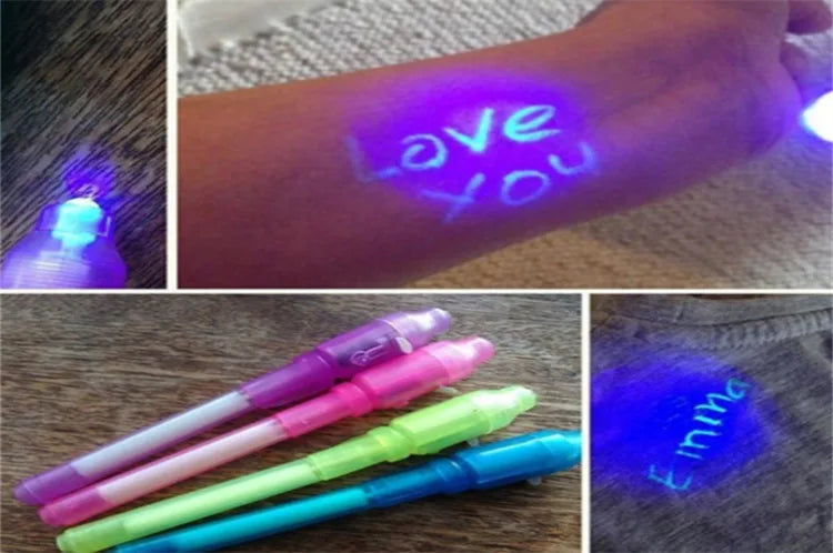 Hot Small Size Luminous Magic Drawing Board Light In Dark Children Kids Paint Toy DIY Educaitonal Boy Girl Educational Toys