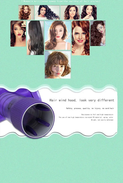 DIY Hair Diffuser Salon Magic Hair Roller Drying Cap Blow Dryer Wind Curl Hair Dryer Cover Hair Care Styling Tools Accessory
