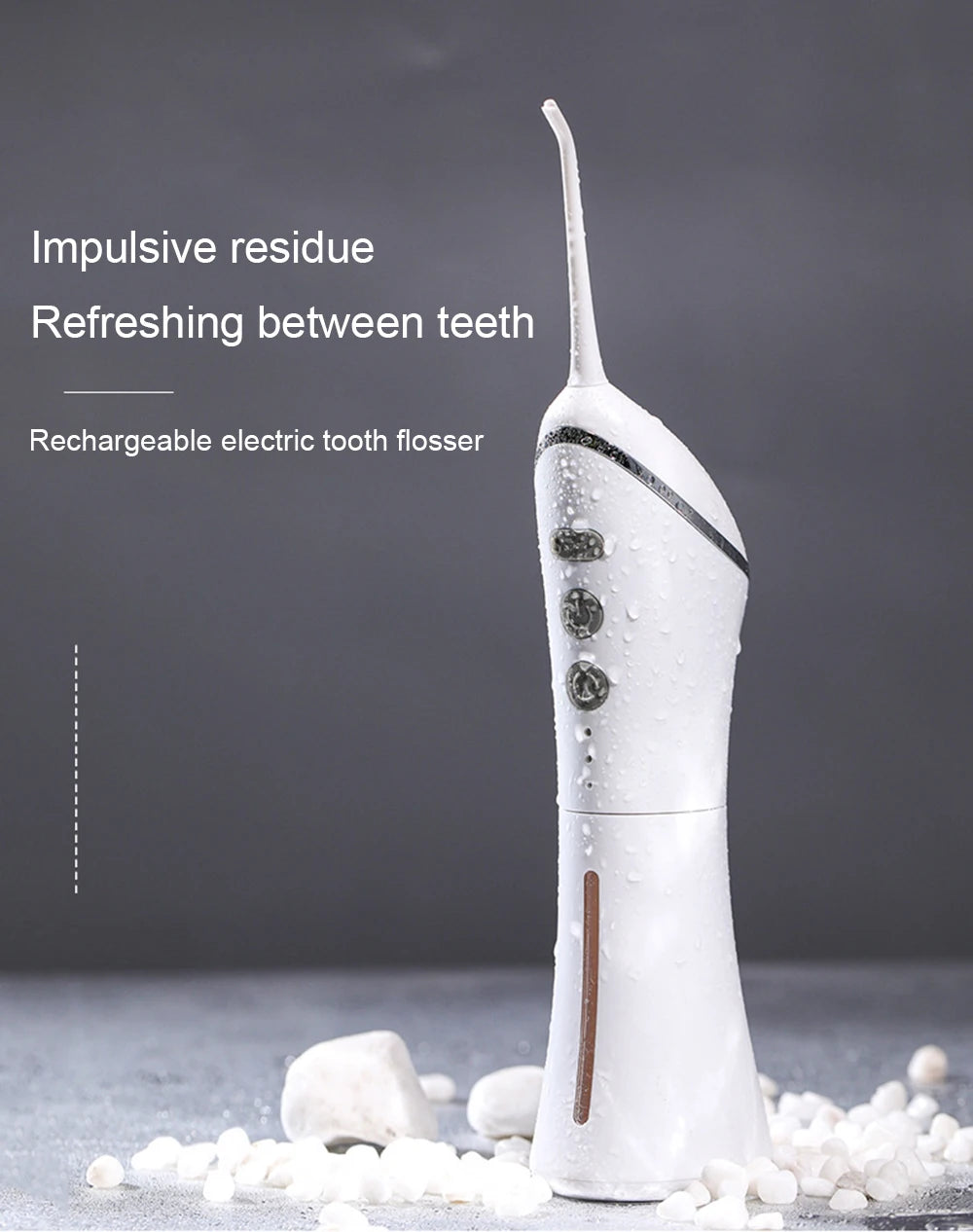 YOUPIN Oral Irrigator Water Flosser Electric Dental Whitening USB Rechargeable Gums Care Portable Cordless Jet Tooth Scaler New