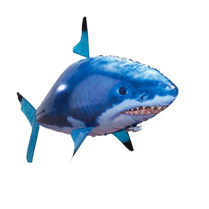 Remote Control Shark Balloons Inflatable Flying Shark Helium Balloon for Kids Boys and girls Birthday Party Christmas Gift