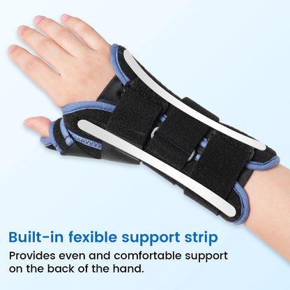VELPEAU Wrist Splint with Thumb Stabilizer for Tendonitis, De Quervain's Tenosynovitis and Arthritis Pain, Wrist Joint Brace