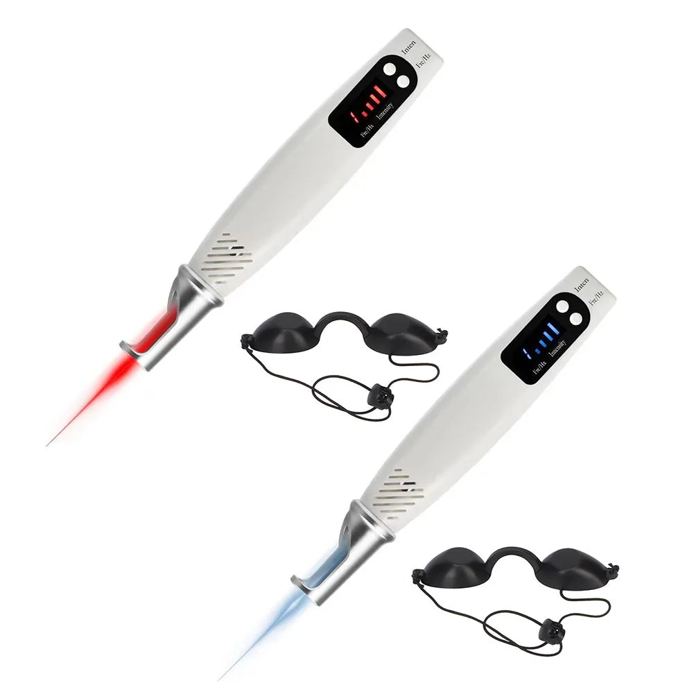 Tattoo Scar Freckle Removal Machine Adjustable Frequency Dark Spot Remover Machine Digital Display for Wart Spot Small Tattoo