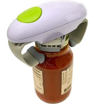 Automatic Corkscrew Electric Can Opener Handheld Jar Tin Opener One Touch Jar Corkscrew Kitchen Glass Can Opener Kitchen Gadgets