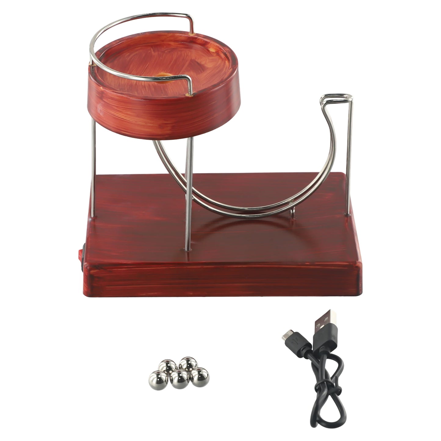 Machine Perpetual Motion Creative Decor Electric Perpetual Energy Model Gifts Office Ornament Plastic Sculpture
