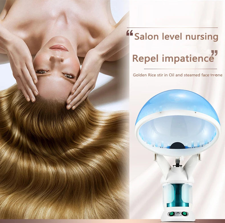 Facial Vaporizer Hair Steamer Humidifier Facial Steamer 2 In 1 Steam Sauna for Face Head Electronic Evaporator Atomizer Sprayer