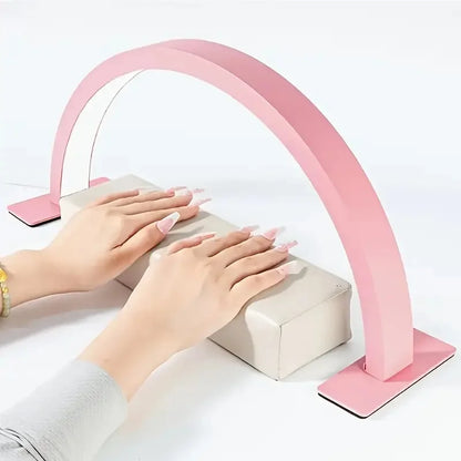 New Moon Nail Work Lamp - Beauty Work Desk Lamp, Three-color USB Power Supply - Black/White/Pink, Suitable for Nail Art, Eyelash