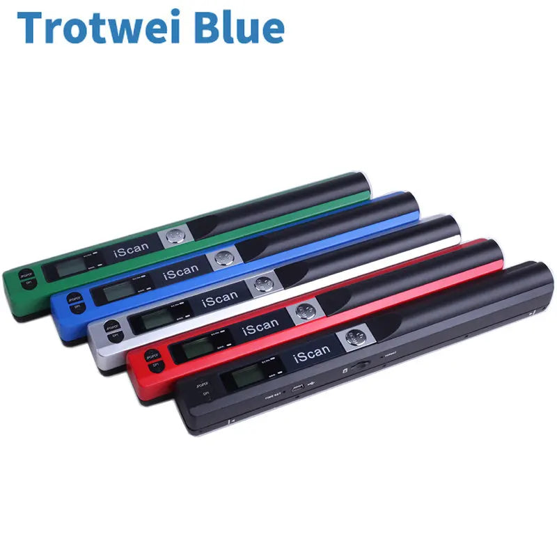 iScan Mini Portable Scanner 900DPI LCD Display JPG/PDF Format Document Image Iscan Handheld Scanner A4 Book Scanner