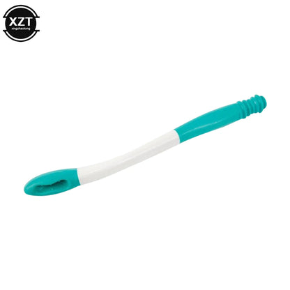 NEW Toilet Aid Comfort Bottom Wiper with Extended Handle Retractable Long Handle Reach Press Bend-free Paper Scrub Self Wipe Aid