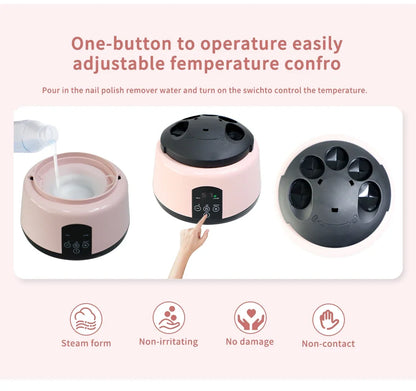 36W Professional Nail Debonding Steamer Fast Debonding Tool Steam High-Temperature Nail Polish Remover Suitable For Salons