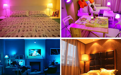Bluetooth speaker function LED light bulb, APP control, E27 is an ideal choice for home, party, bedroom, and indoor light bulbs
