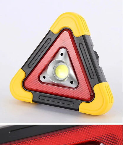 3 in 1 Solar Emergency Triangular Warning Light Safety Emergency Breakdown Alarm Lamp Portable Solar Light For Camping Workin