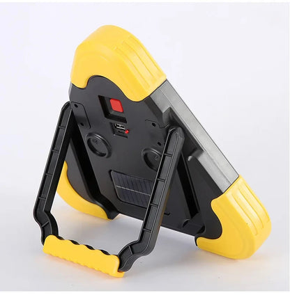 3 in 1 Solar Emergency Triangular Warning Light Safety Emergency Breakdown Alarm Lamp Portable Solar Light For Camping Workin