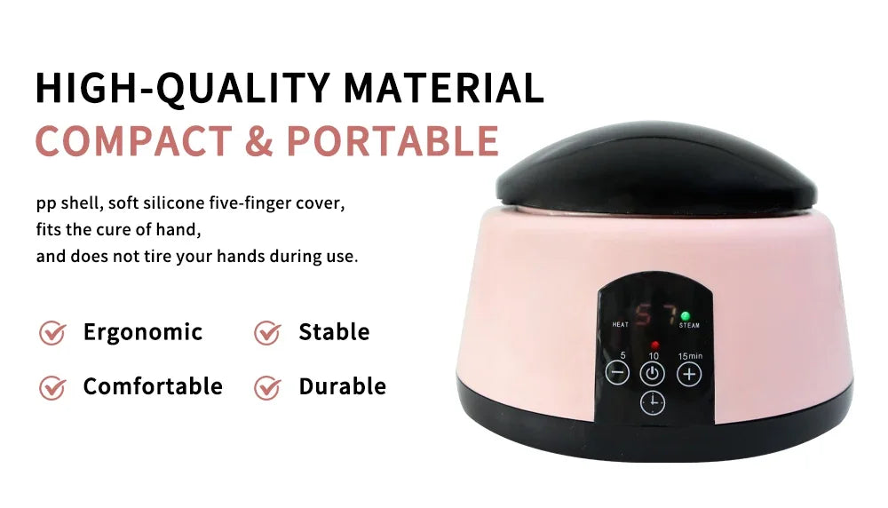 36W Professional Nail Debonding Steamer Fast Debonding Tool Steam High-Temperature Nail Polish Remover Suitable For Salons