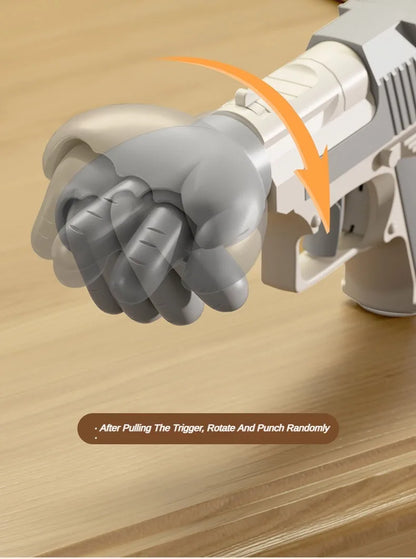 Rock Paper Scissors Gun  Decompression Party Social Toy Stress Relief Prop Tiny Interactive Funny Toy Gun Birthday Gifts