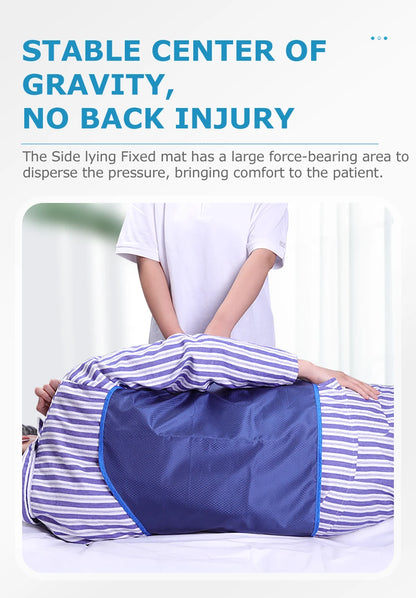 Lefeke Patient Turning Device Belt Elderly Bed Transfer Sling Transfer Nursing Sling Turn Over Aids Breathable Fixed Strap