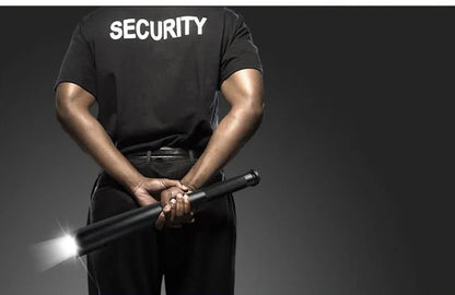 Security Outdoor Emergency Personal Defense Supplies Self Defense Baseball Bat Led Flashlight Stick Equipments Self Defense