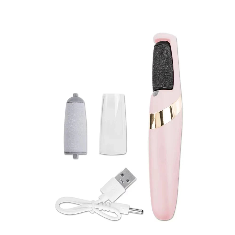 Electric Callus Remover for Feet,Rechargeable Foot Exfoliator Foot Scrubber Pedicure Tools,Removes Dry Skin for Smoother Feet