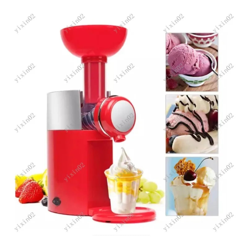 Multifunctional Home Fruit Ice Cream Maker Blender - DIY Homemade Sorbet Machine for Creative Kitchen
