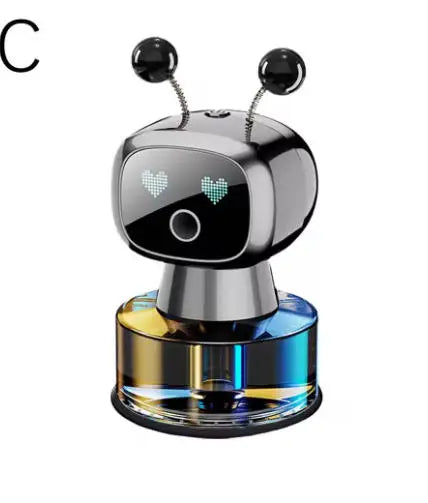 Car Air Freshener AI Rechargeable Car Aroma Diffuser Smart Eyes 4 Levels Of Adjustable Intelligent Car Diffuser Air Freshener