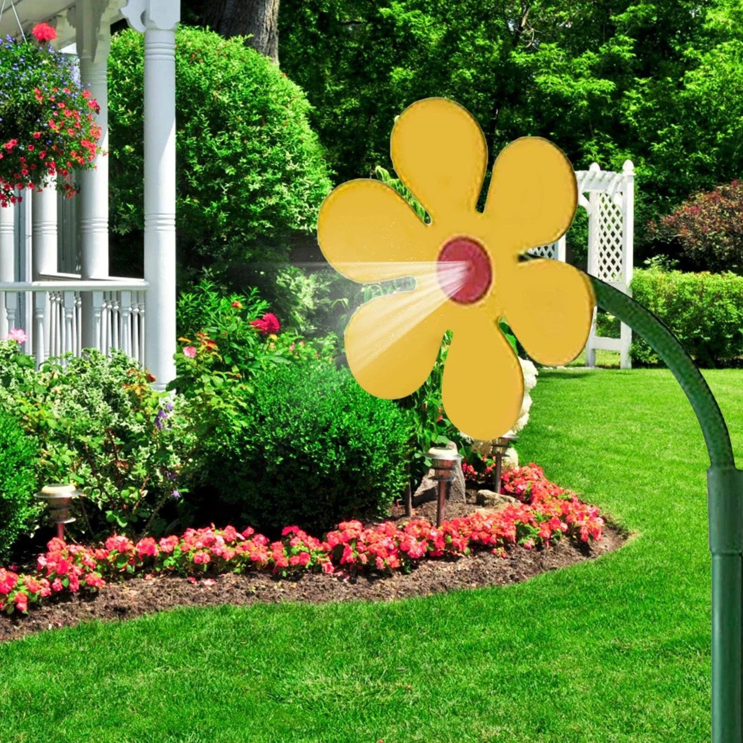 Dancing Water Sprinkler Portable Novelty Water Spraying Tool 360 Degree Swivels Garden Water Sprinklers for Garden Irrigation