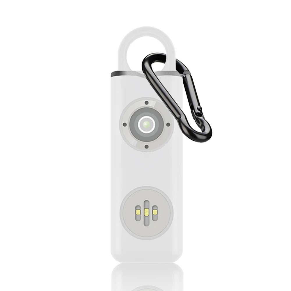 Hollarm Self Defense Personal Alarm for Women, Children, Elderly 130dB Siren Loud Rechargeable Keychain Alarm with LED Light