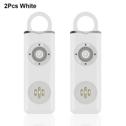 Hollarm Self Defense Personal Alarm for Women, Children, Elderly 130dB Siren Loud Rechargeable Keychain Alarm with LED Light