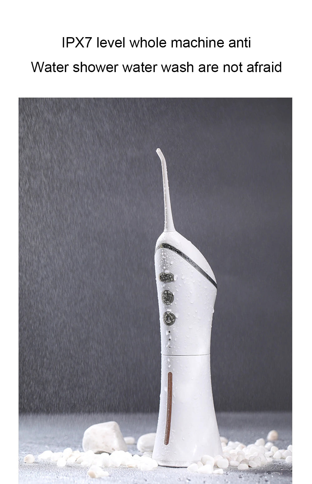 YOUPIN Oral Irrigator Water Flosser Electric Dental Whitening USB Rechargeable Gums Care Portable Cordless Jet Tooth Scaler New