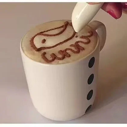 Latte Milk Art Pen Electrical Coffee Pen for Coffee Cake Decoration Pen To Draw in Coffee Barista Tools Bar Supplie
