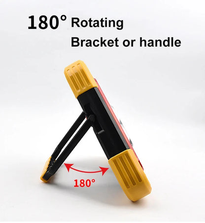 3 in 1 Solar Emergency Triangular Warning Light Safety Emergency Breakdown Alarm Lamp Portable Solar Light For Camping Workin