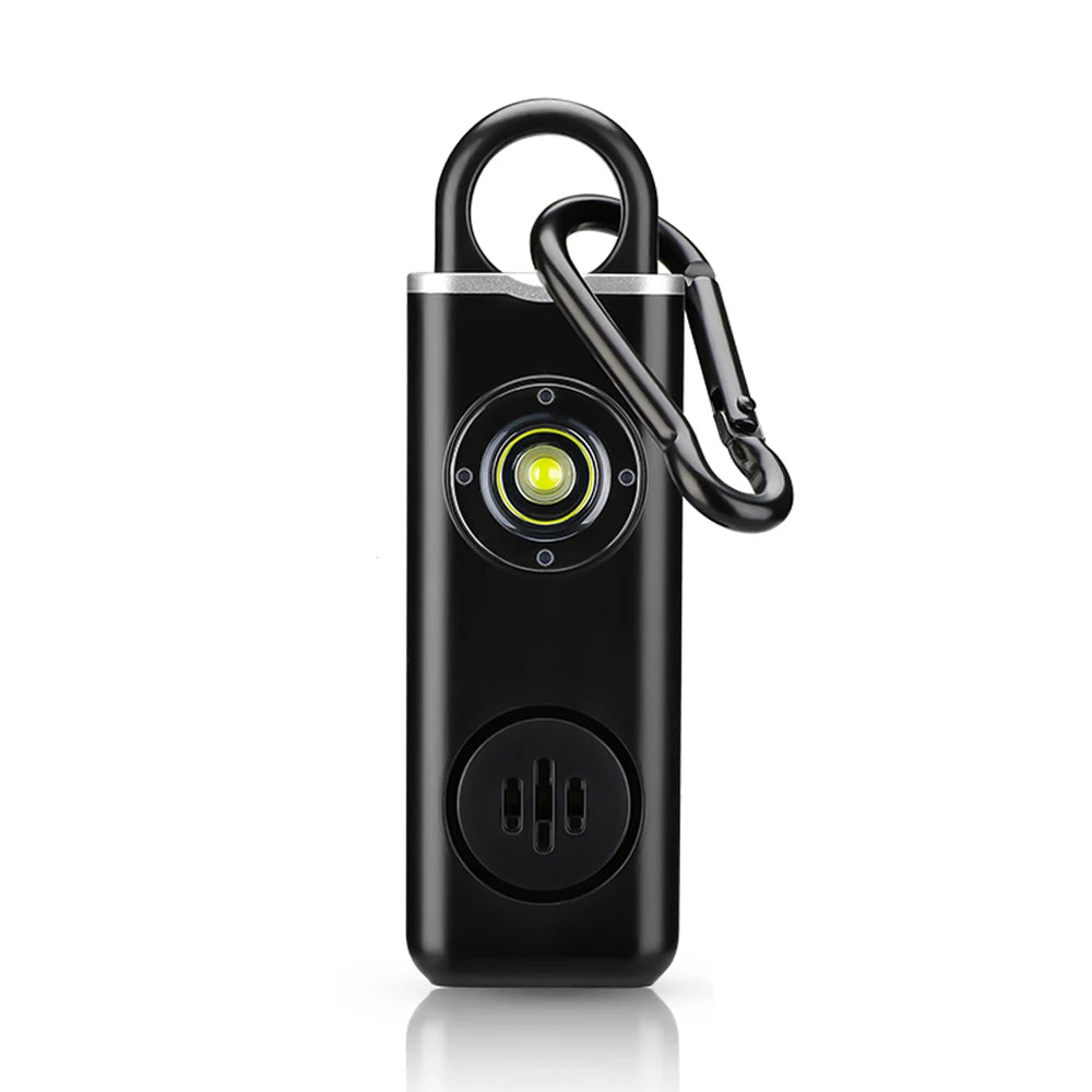 Hollarm Self Defense Personal Alarm for Women, Children, Elderly 130dB Siren Loud Rechargeable Keychain Alarm with LED Light