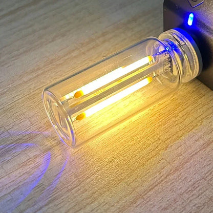 Retro LED Edison Bulb Night Light Camping Incandescent Decorative LED Lighting Retro USB LED Filament Touch Dimming Bulb 5V