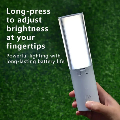 Folding Outdoor Camping Lamp Rechargeable Emergency Lamp High Capacity Lighting Torch Portable Tent Hanging Light Lantern