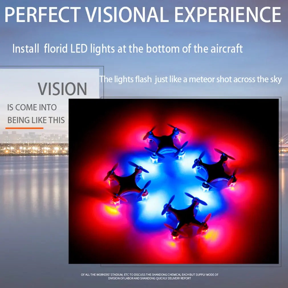 CX-10 Mini  Rc Drone 2.4g 4CH RC Remote Control Quadcopter Helicopter Drone CX 10 LED Toys Gift For Children Toys Christmas Gift