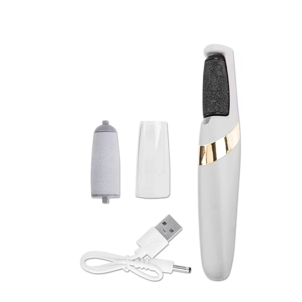 Electric Callus Remover for Feet,Rechargeable Foot Exfoliator Foot Scrubber Pedicure Tools,Removes Dry Skin for Smoother Feet