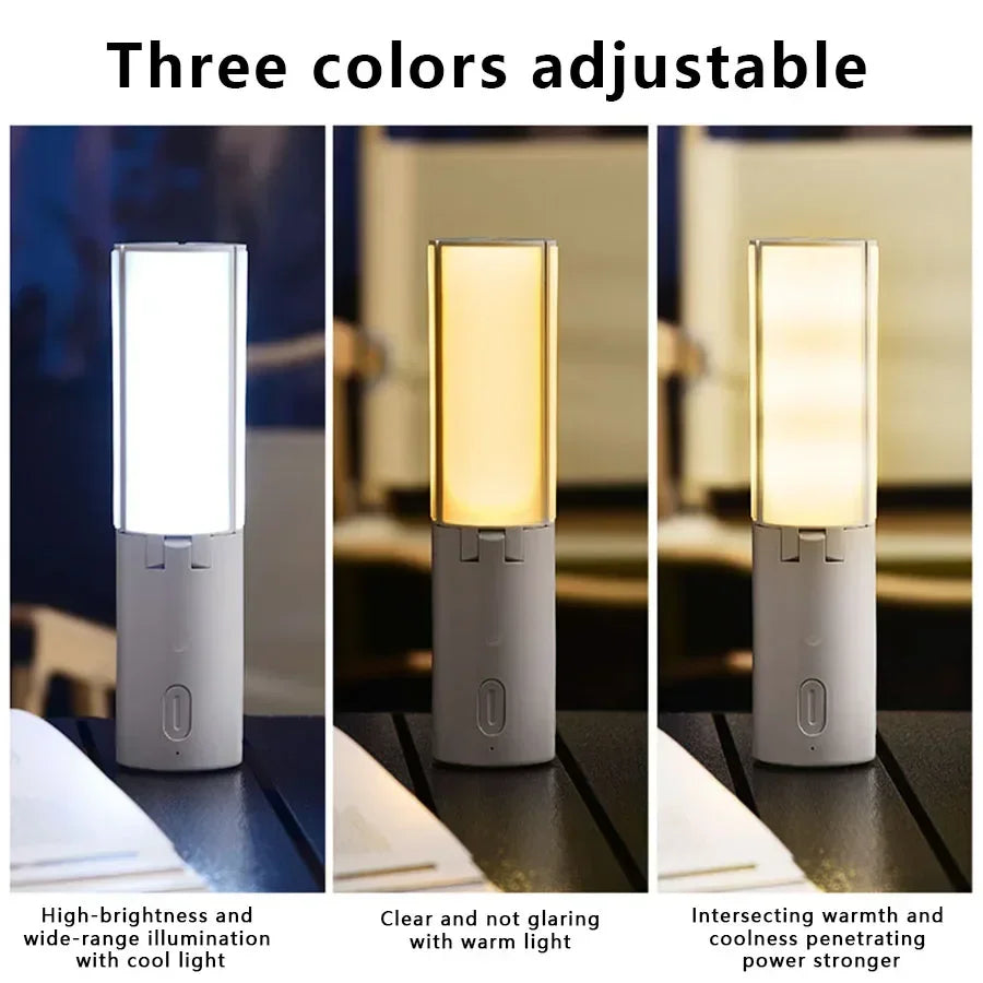 Folding Outdoor Camping Lamp Rechargeable Emergency Lamp High Capacity Lighting Torch Portable Tent Hanging Light Lantern