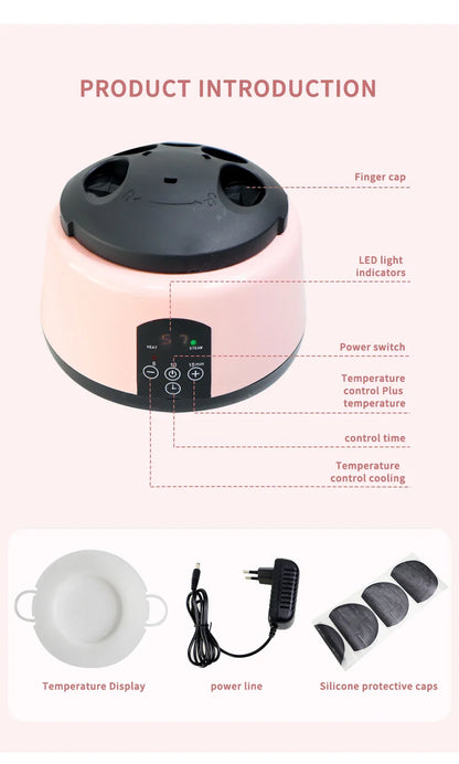 36W Professional Nail Debonding Steamer Fast Debonding Tool Steam High-Temperature Nail Polish Remover Suitable For Salons