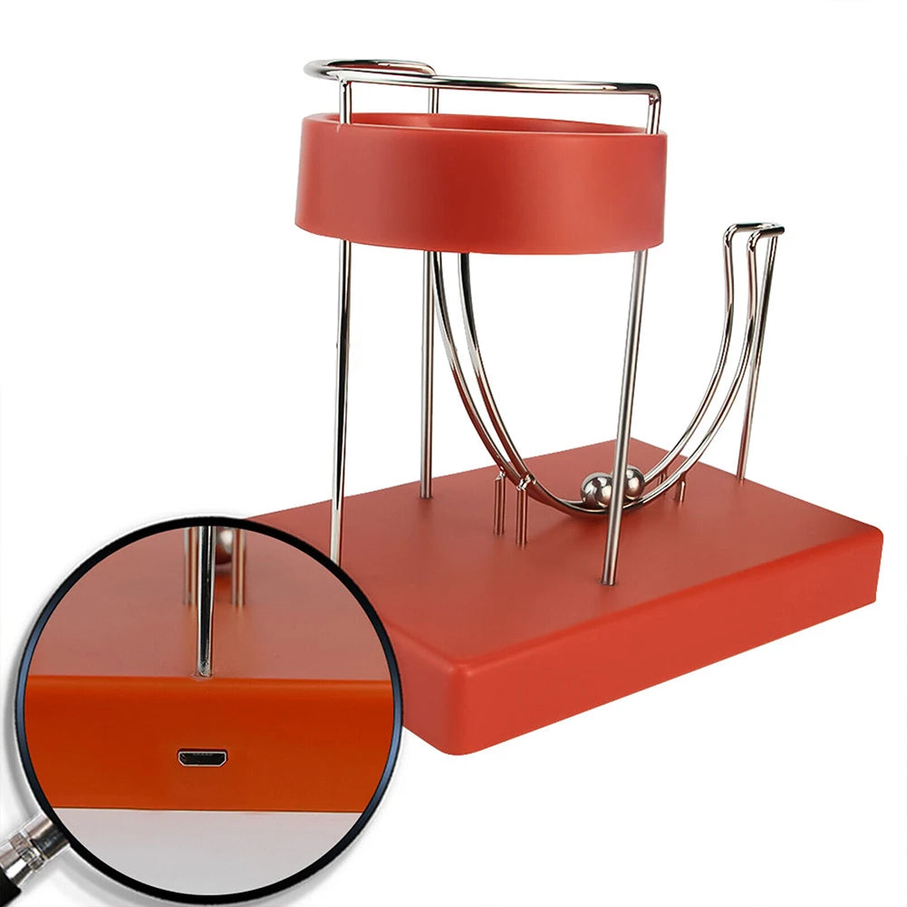 Machine Perpetual Motion Creative Decor Electric Perpetual Energy Model Gifts Office Ornament Plastic Sculpture