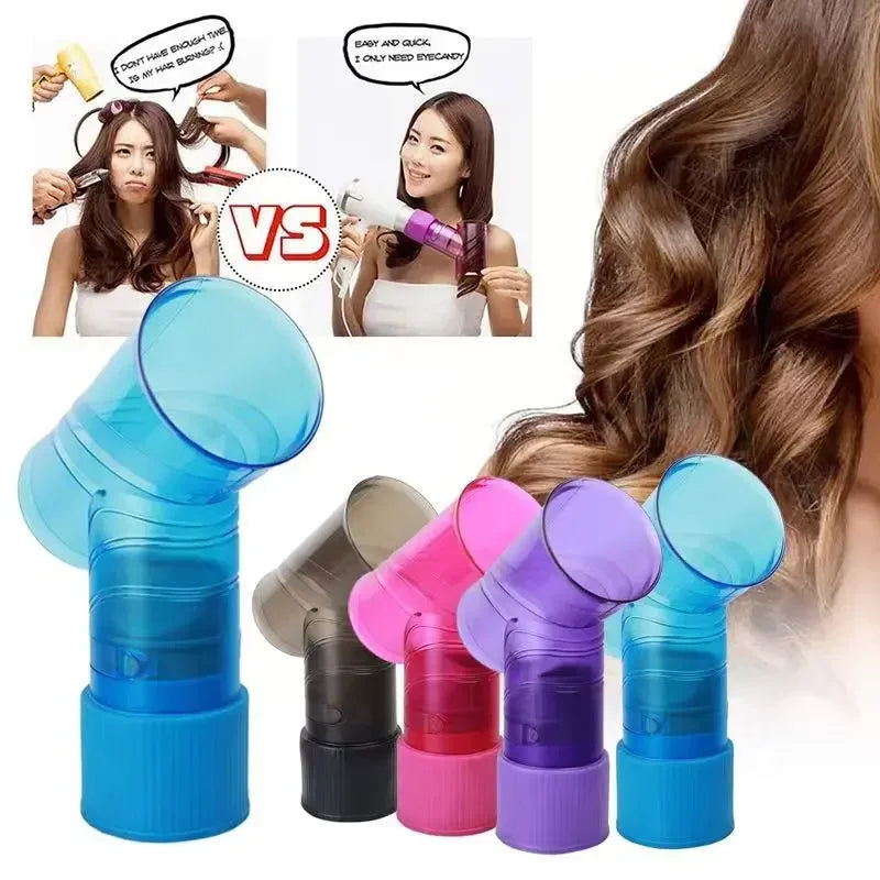DIY Hair Diffuser Salon Magic Hair Roller Drying Cap Blow Dryer Wind Curl Hair Dryer Cover Hair Care Styling Tools Accessory